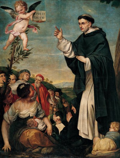 St. Vinzenz Ferrer predigt von Alonso Cano
